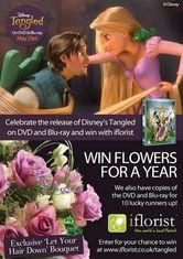 Florist lets down hair for Disney competition