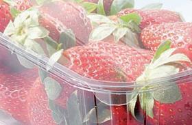 Ilip strawberry punnet close-up