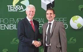 CR Bill Clinton Sylvain Cuperlier Dole Forum on Sustainability and Happiness