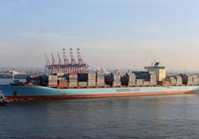 Mathilde Maersk Port of Hamburg