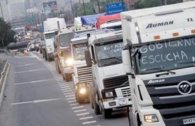 Chile truckers strike