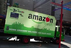 AmazonFresh trucks