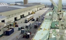 ZA Port of Cape Town logistics
