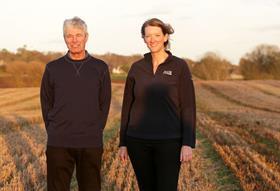 IMAGE Spot farm Scotland host Jim Reid & Claire Hodge, AHDB