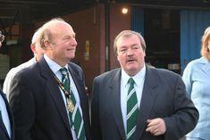 George Bray, right, with Master Henry Bryant