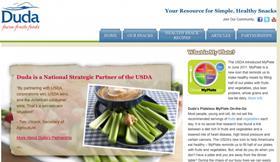 Duda simple snacking website