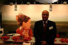 Ohad Zuckerman at Zeraim's first exhibition stand at Fruit Logistica