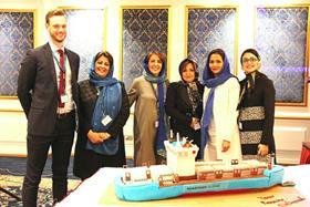 Maersk Line Iran team