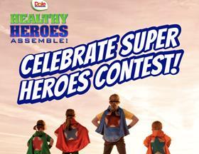 Dole celebrate super heroes