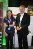 Rana Omar Diab of Abd Elwahab Sons with Piet Schotel, md of Fruit Consultancy Europe