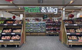 Sainsbury's fresh food market