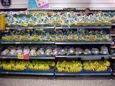 The good old days? Tesco economy bananas at £1.39 a bag