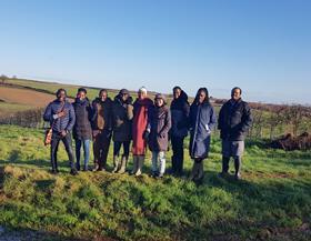 Marshal Papworth students visit Rutland mixed farm