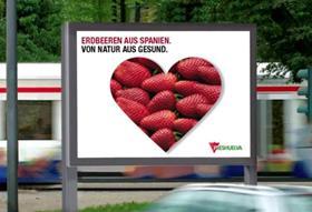 Spanish strawberries German campaign