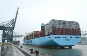 Madrid Maersk at Antwerp June 2017