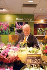 Senior flower buyer Joe Appleyard