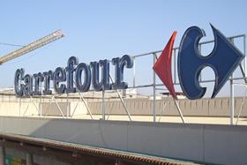 Carrefour sign