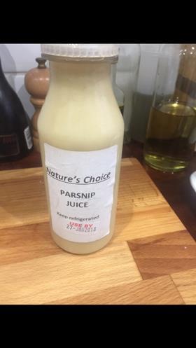 Nature's Choice parsnip juice