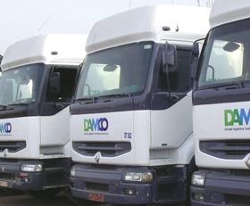 Damco lorries