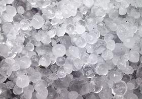 Hail hailstones generic CREDIT Richard Wheeler