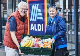 Aldi  Christmas Donations