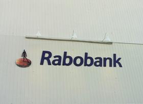 Rabobank logo on building