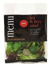Waitrose ‘mans-up’ with fiery macho salad