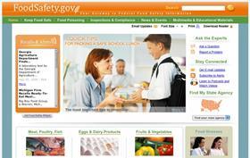 US food safety website