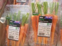 First baby carrots arrive in Asda
