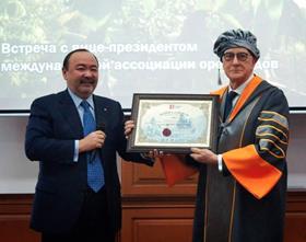 Almaty Besana degree Pino Calcagni