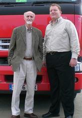 Dove Warmen, left, and Hannes Martin
