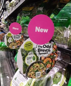 Odd Bunch spinach