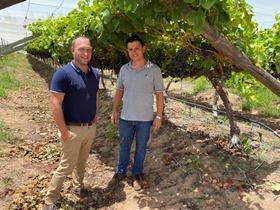 Hein Coetzee and Etienne Duvenage TopFruit South Africa