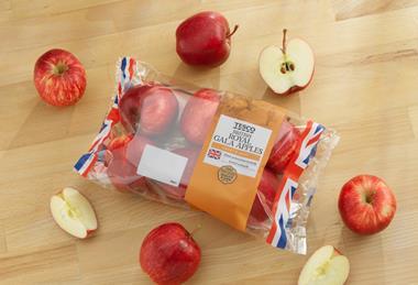Tesco bought over 29,000 tonnes of British apples between September 2025 and May 2026