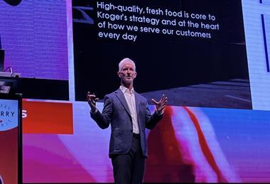 Patrick Haines, vice president of fresh produce sourcing at Kroger