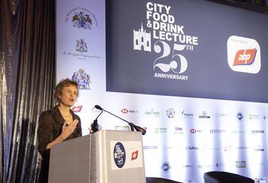 Professor Susan Jebb’s lecture focused on how the food industry can help improve the nation’s health