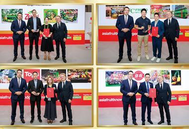 Asia Fruit Award winners