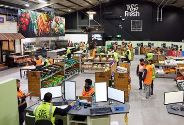 T&G Fresh's new fresh produce market in Auckland
