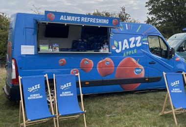 Jazz apple trees have been planted in the UK