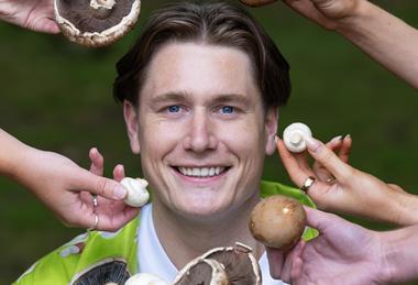 Farmer Will is backing a new mushroom campaign