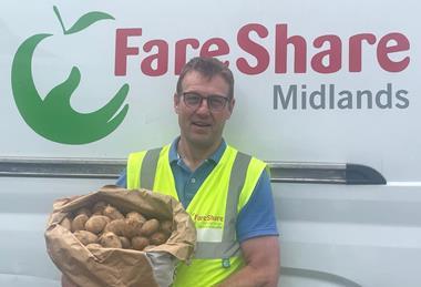 Albert Bartlett works closely with FareShare
