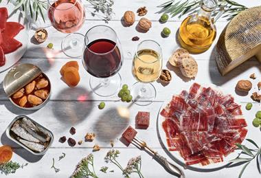 Spanish food and wine
