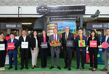Thai retailers join the 'Made with Care’ fruit truck campaign launch