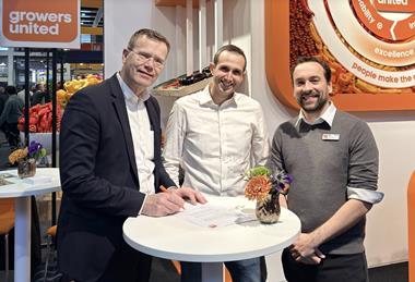 Kees de Kat Growers United, Chris Charles TerraChange Solar, Pim van Adrichem HortiTech FL 2026