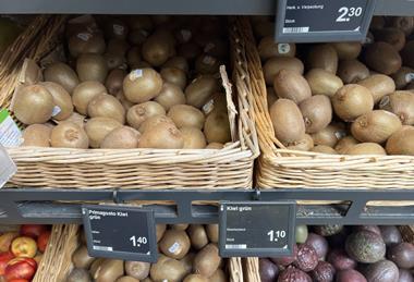 Italian and Greek kiwifruit