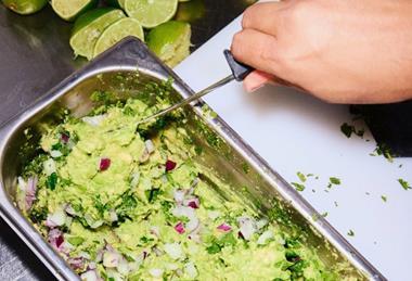Tortilla customers can help themselves to free guac for one day