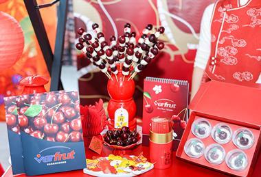 Verfrut’s Cherry Fortune Station for the Year of Dragon held in collaboration with Flash Fresh