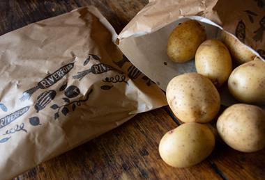 The new Riverford packaging