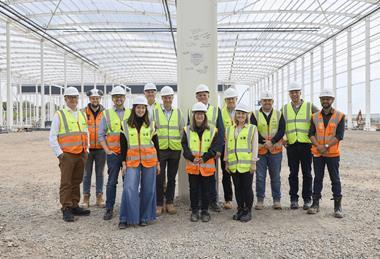 Work has begun on M&S' new NDC in Northamptonshire