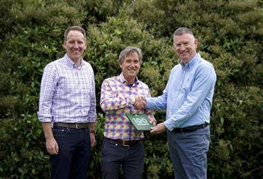 (l-r) Tim March, Steven Roberts and Peter Smith at Rijk Zwaan’s Daylesford office